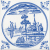 Water Design Dutch Delft Tiles